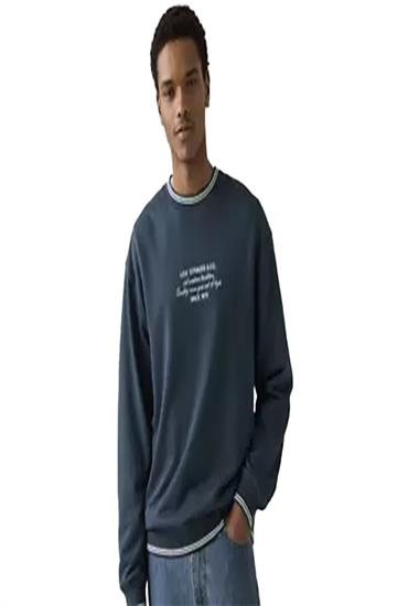 Crewneck - Sweatshirt-ARCHIVAL SCRIPT BIG DIPPER-MEN
